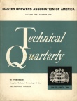 Technical Quarterly  Volume one 1964